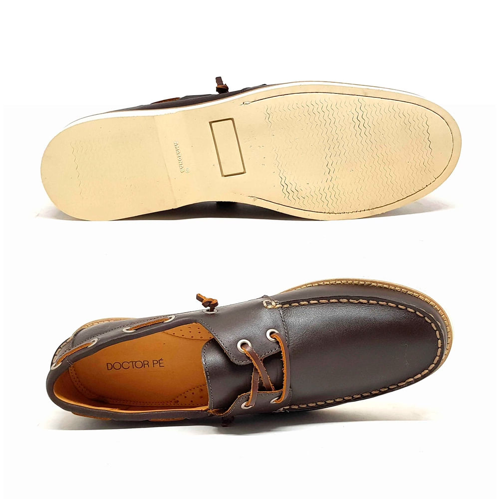 Sapato Sider Masculino - Café - doctorpe