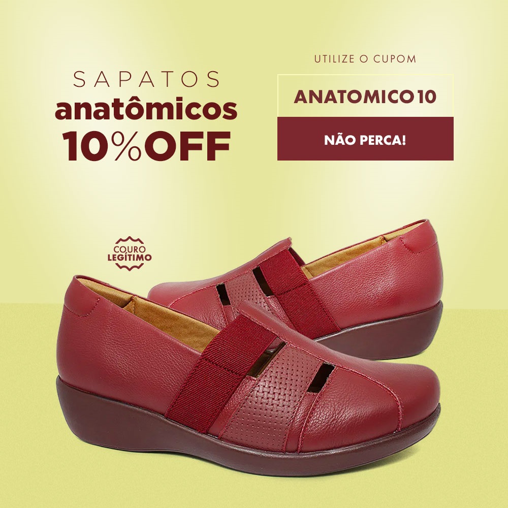 Banner - Sapatos Anatomicos
